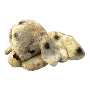 Vintage Stuffed Plush Puppy Dog Miniature Dalmation Antique Tiny Toy READ